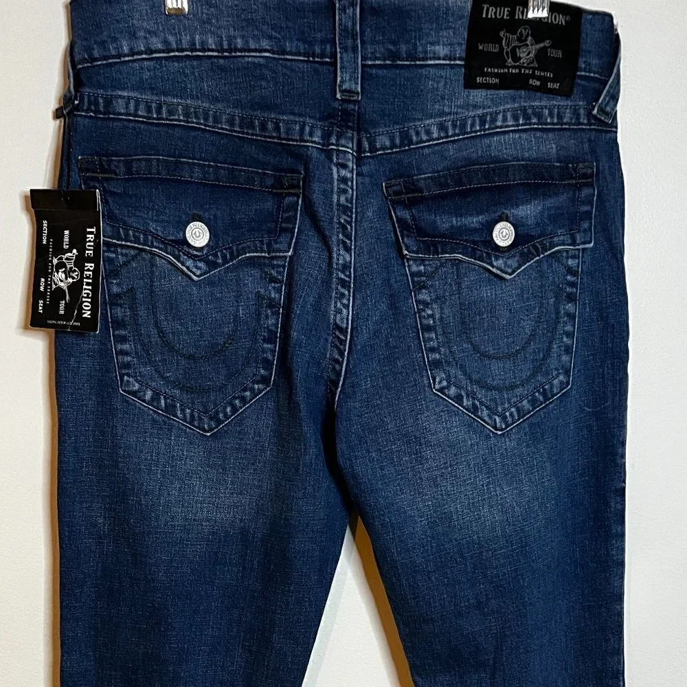True Religion Ricky Relaxed Straight  Men's Jeans Size 34